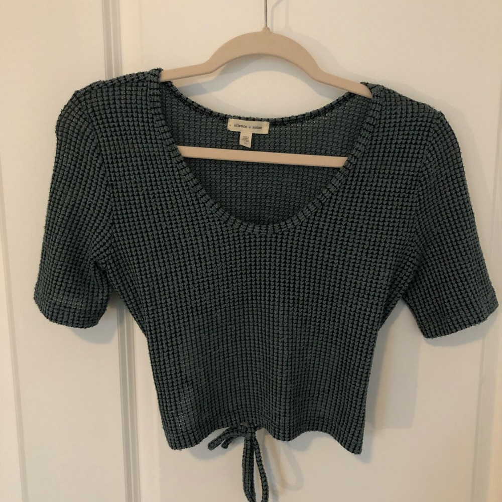 Back tie Crop Top